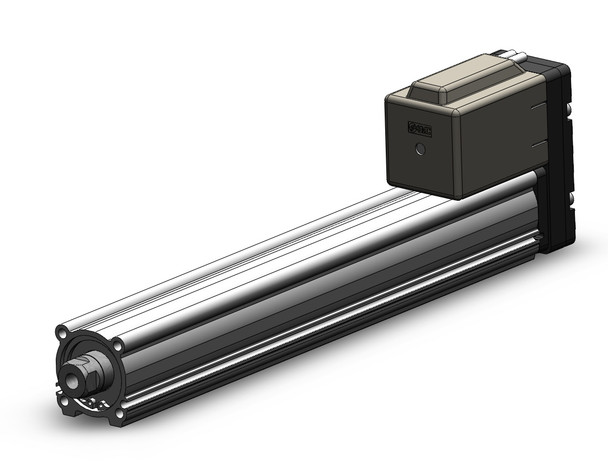 <h2>LEY, Electric Actuator, Rod Type</h2><p><h3>The LEY rod type electric actuator has a familiar rod cylinder form suitable for push, pull, lift and press applications. The 24VDC motor can be reverse mounted for compact length, or inline mounted for compact height. The LEY series offers a wide variety of actuator mounting options as well, including numerous direct and bracket styles.</h3>- Body sizes: 16, 25, 32, 40<br>- Maximum work load: 60 kg (horizontal); 53 kg (vertical)<br>- Maximum pushing force: 1058 N<br>- Maximum stroke: 500 mm<br>- Positioning repeatability:  0.02 mm<br>- Motor types: high load step motor or high speed servo motor<p><a href="https://content2.smcetech.com/pdf/LEY.pdf" target="_blank">Series Catalog</a>
