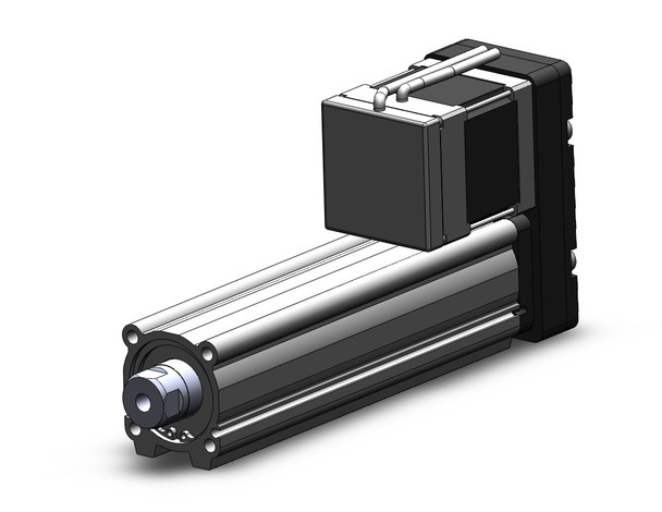 <h2>LEY, Electric Actuator, Rod Type</h2><p><h3>The LEY rod type electric actuator has a familiar rod cylinder form suitable for push, pull, lift and press applications. The 24VDC motor can be reverse mounted for compact length, or inline mounted for compact height. The LEY series offers a wide variety of actuator mounting options as well, including numerous direct and bracket styles.</h3>- Body sizes: 16, 25, 32, 40<br>- Maximum work load: 60 kg (horizontal); 53 kg (vertical)<br>- Maximum pushing force: 1058 N<br>- Maximum stroke: 500 mm<br>- Positioning repeatability:  0.02 mm<br>- Motor types: high load step motor or high speed servo motor<p><a href="https://content2.smcetech.com/pdf/LEY.pdf" target="_blank">Series Catalog</a>