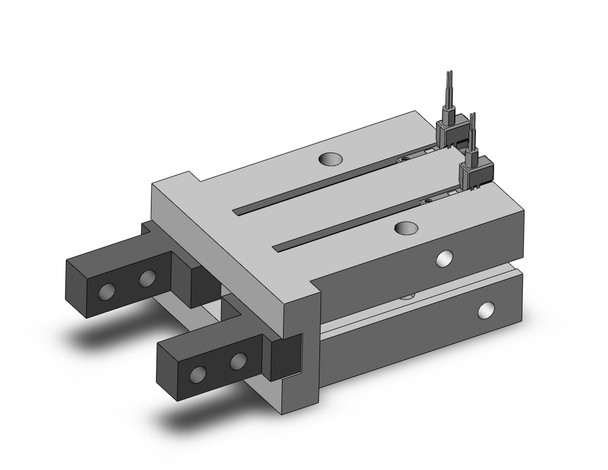 SMC MHZ2-25D-M9BVL Gripper, Mhz, Parallel Style Air Gripper