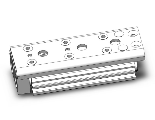 SMC MXQ8C-30Z3 cylinder, slide table