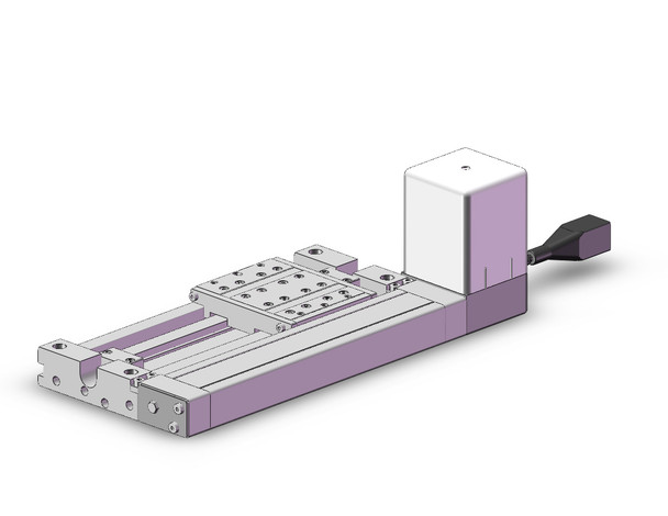 SMC LEMHT25LT-100 electric actuator linear guide double axis slider