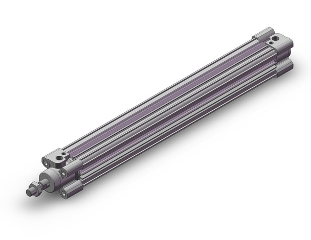 SMC CP96SDB32-320C Tie Rod Cylinder W/Profile Tube