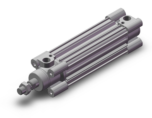 SMC CP96SDB40-100C Tie Rod Cylinder W/Profile Tube