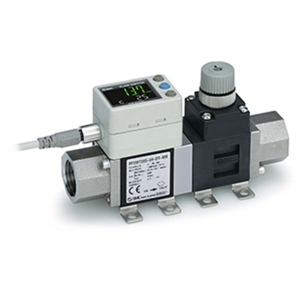 SMC PF3W740-N06-FT-FA Digital Flow Switch, Water, Pf3W