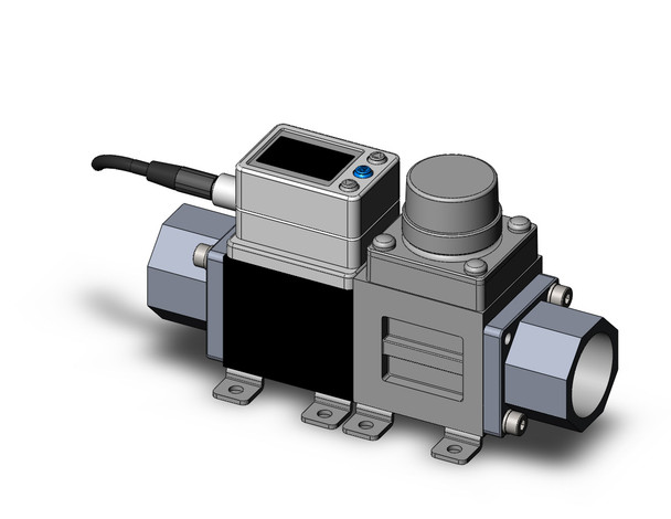 SMC PF3W740S-N06-C-MR 3-Color Digital Flow Siwtch For Water