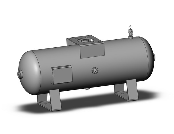 SMC VBAT20SN1-E-X105 asme/crn air tank, 20l ss npt thread