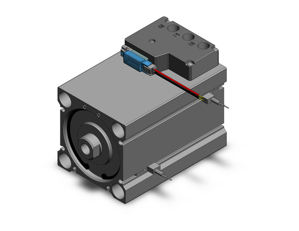 SMC CVQB63-75-M9BVL-5MZ Compact Cylinder With Solenoid Valve