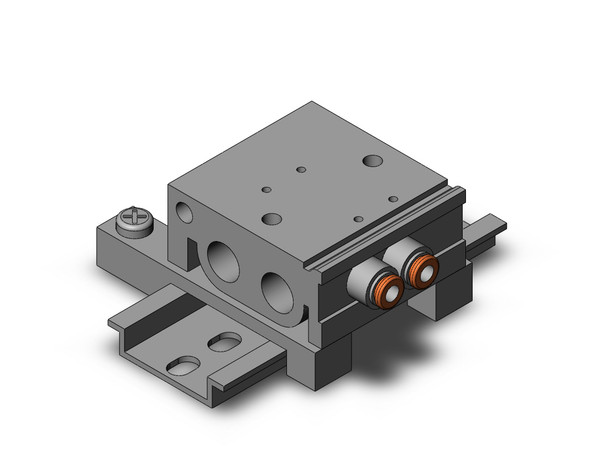 SMC VV3QZ15-02N3TC-D0 Base Mounted Manifold