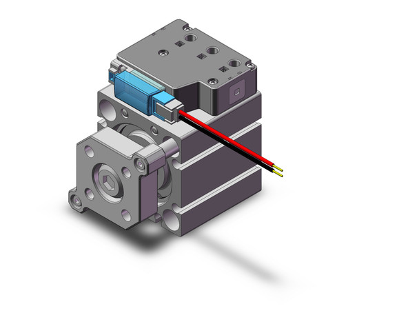 SMC CVQM32-10-6M Compact Cylinder With Solenoid Valve