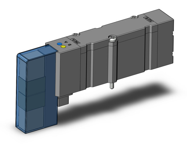 SMC SY7200-5U1 valve, 5 port solenoid