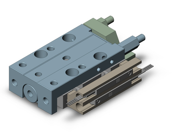 SMC MXJ8-10C-M9NWL Cyl, Precision Air Slide Table