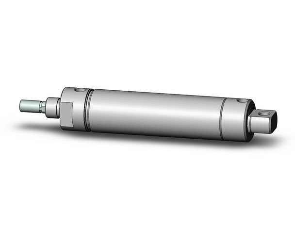 <h2>NC(D)M, Double Acting, Single Rod, Mounting Options</h2><p><h3>Series NCM stainless steel cylinder offers space savings, high performance, and interchangeability with other stainless steel cylinders. A wear ring extends the seal life and a bronze rod bushing is standard on all bore sizes. The NCM is available in 4 mounting styles (front nose, double end, rear pivot, and block mount) as well as double rod and spring return or spring extend models. The NCM is auto-switch capable without any change in cylinder dimension. Bore sizes range from 7/16  to 2  and standard strokes from 1/2  to 12 . </h3>- Double acting single rod<br>- Bore sizes (inch): 3/4, 7/8, 1 1/16,1 1/4, 1 1/2<br>- Mounts: rear pivot, end<br>- Variety of switches and lead wire lengths<br>- Optional magnet available<br>- Optional end of stroke bumper<p><a href="https://content2.smcetech.com/pdf/NCM.pdf" target="_blank">Series Catalog</a>