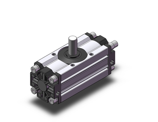 <h2>C(D)RA1**U-Z, Rotary Actuator, Rack &amp; Pinion, Angle Adjustable</h2><p><h3>The CRA1-Z rack and pinion actuator offers compact auto switches which can be mounted from the front with width reduction by 14mm.  Bore sizes on standard model are 30, 50, 63, 80, and 100mm.  The angle adjustable type, CRA1**U-Z, has been added to the line in bore sizes 50, 63, 80 and 100. Units may be ordered auto-switch capable and with replaceable cushions.  Many variations of the shaft types are available.   </h3>- Angle adjustable type<br>- Compact auto switches mountable on 2 surfaces<br>- Size 50, 63, 80, 100<br>- Rc, G, NPT or NPTF ports<p><a href="https://content2.smcetech.com/pdf/CRA1_Z_New.pdf" target="_blank">Series Catalog</a>