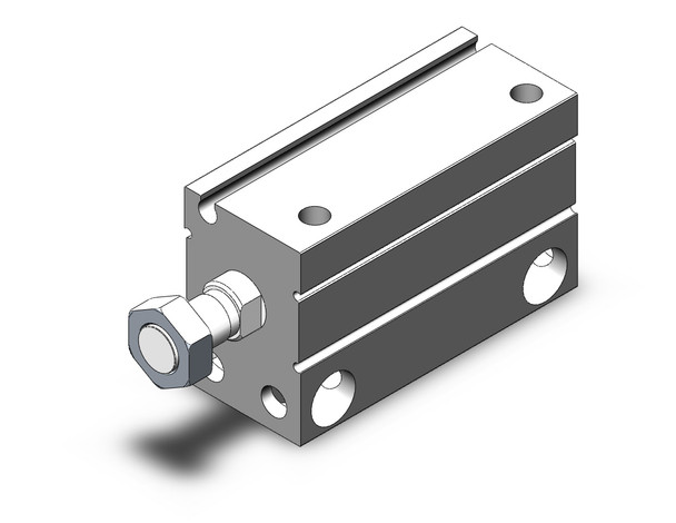 SMC CUJB20-40DM compact cylinder cyl, free mount, dbl acting