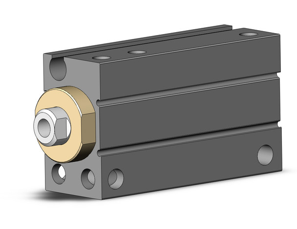 SMC 10-CUJB10-20D compact cylinder cyl, free mount, dbl acting