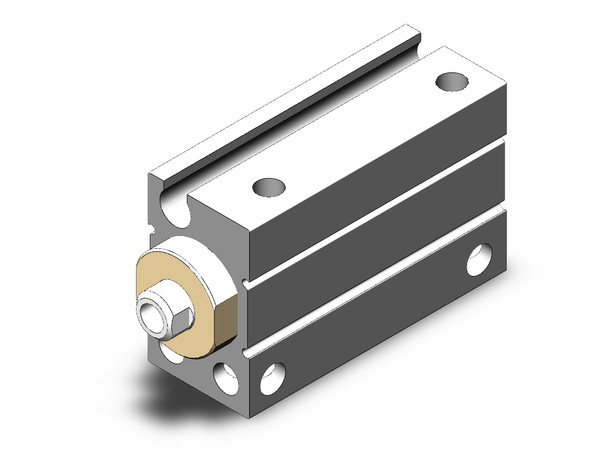 SMC CDUJB8-15D compact cylinder cyl, free mount, dbl acting