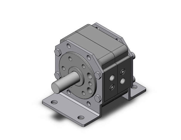 SMC CRB1LW100-180S-XN Actuator, Rotary, Vane Type