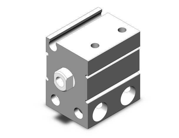 SMC CUJB16-10D compact cylinder cyl, free mount, dbl acting