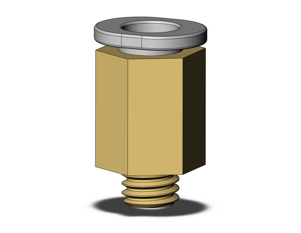 SMC KQ2H06-M6A1 one-touch fitting fitting, male connector Pack of 10