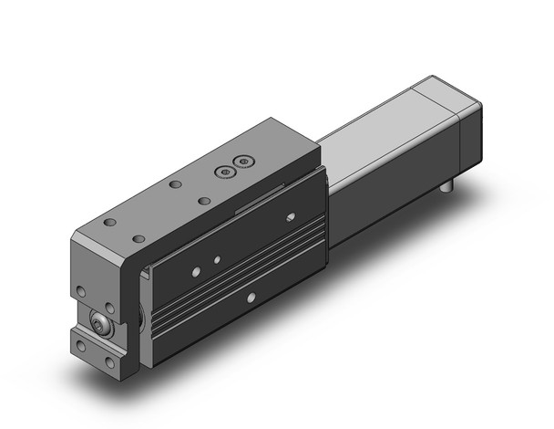 <h2>LEPS, Electric Slide Table, Miniature Type</h2><p><h3>The LEPS electric actuator fits a linear guide and work table to the LEPY miniature rod model. The result is an actuator with parallel and perpendicular work surfaces, able to resist offset moment loads and rotational forces. The series includes two body sizes with inline mounted motors. Maximum stroke is 75mm, and maximum work load is 2 kg, or 50N pushing force depending on the application.</h3>- Body sizes: 6, 10<br>- Strokes: 25, and 50 mm<br>- Mounting : Side ( through or tapped), bottom tapped<br>- Motor cable entry selectable from 4 directions<br>- Basic and compact motor sizes available for size 10<br>- Workpiece can be attached to top or front of table<p><a href="https://content2.smcetech.com/pdf/LEPY_S.pdf" target="_blank">Series Catalog</a>