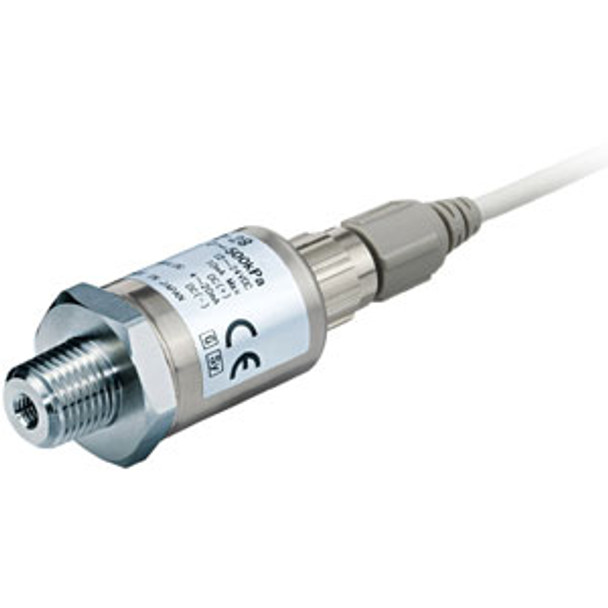 SMC PSE574-01-28 Pressure Sensor With M12 Connector