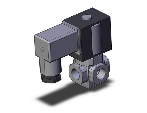 SMC VX3244-02T-5D1 Direct Op 3 Port Solenoid Valve, Com