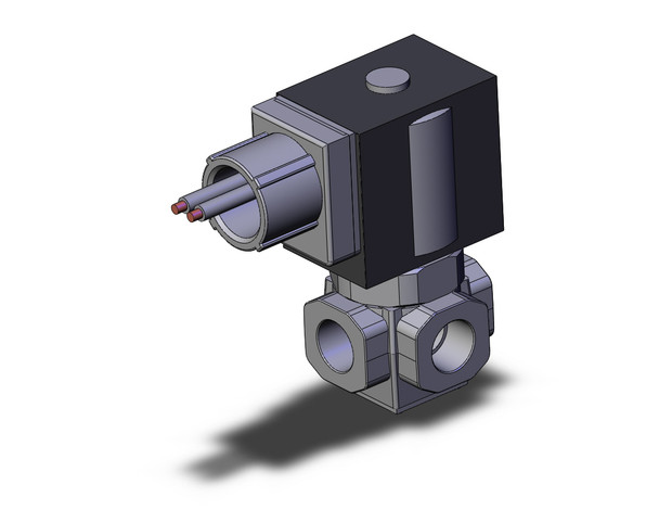 SMC VX3240J-02N-3CR1 Direct Op 3 Port Solenoid Valve, N.C.