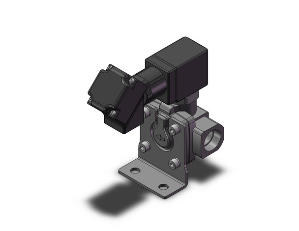 SMC VXED2140-04-5TL1-B 2 Port Valve