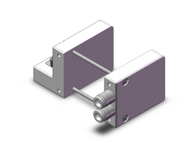 SMC VV100-10FBD1-04U1-C6 Plug-In Connector Type Mfld