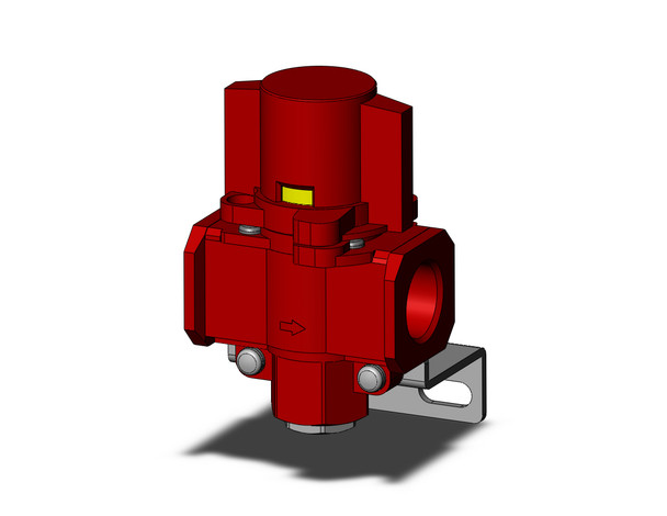 SMC VHS40-06B-BS-X1 Pressure Relief 3 Port Valve