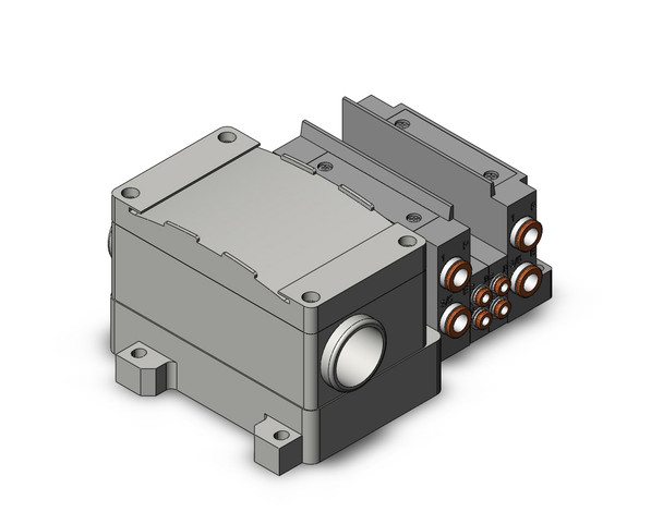 SMC SS5Y3-10T-02B-C4 Ss5Y3 2 Sta Manifold Base