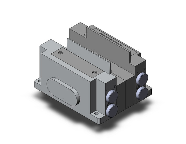 SMC SS5Y5-11S0-02C-N7 Ss5Y5 2 Sta Manifold Base