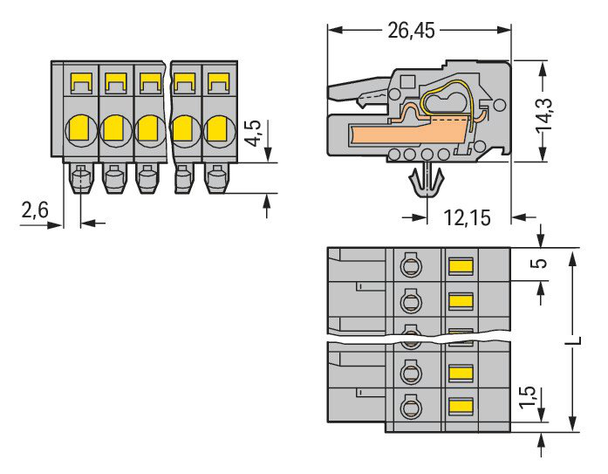 Wago 231-105/008-000