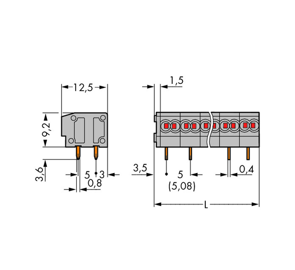 Wago 235-456 Pack of 35