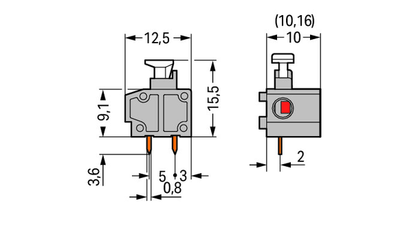 Wago 235-764/331-000 Pack of 100