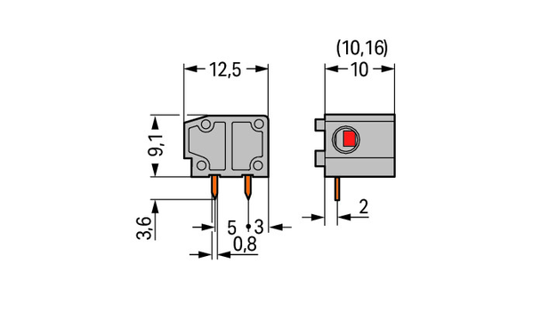 Wago 235-801 Pack of 100