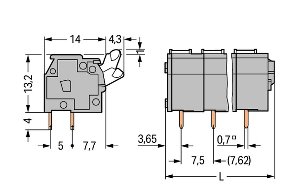 Wago 255-512 Pack of 10