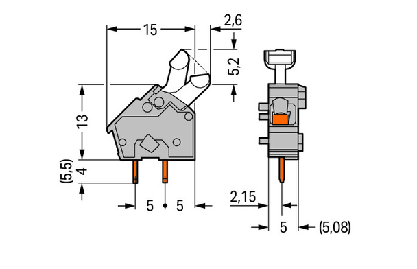 Wago 256-748 Pack of 100