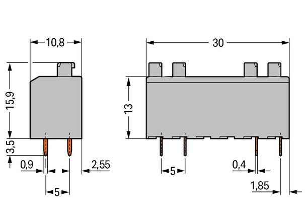 Wago 735-306/001-000 Pack of 40