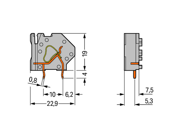 Wago 745-814 Pack of 50