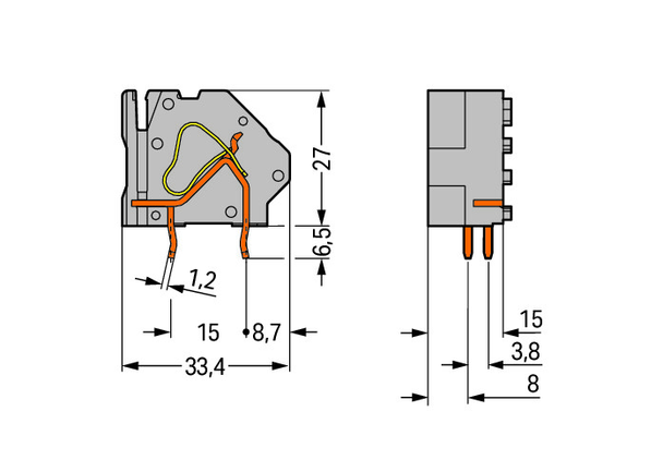 Wago 745-873/006-000 Pack of 100