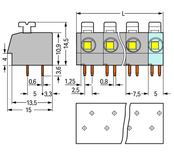 Wago 804-303 Pack of 55