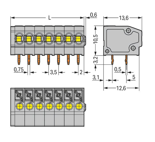 Wago 805-102 Pack of 145