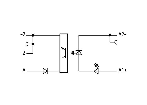 Wago 859-722 Optocoupler terminal block