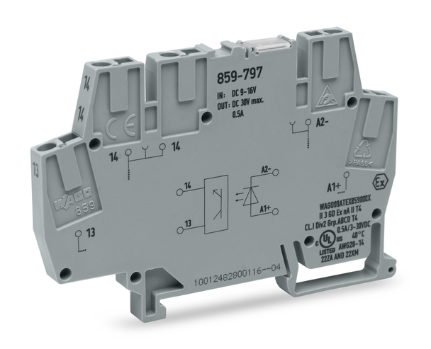 Wago 859-797 Optocoupler terminal block