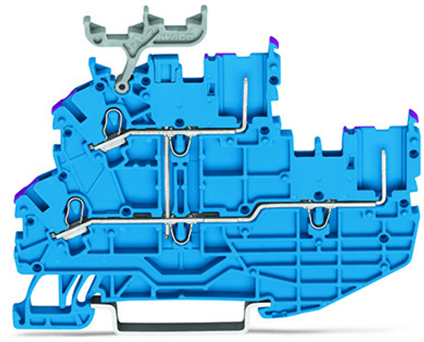 Wago 2020-2209 2-conductor/2-pin, double-deck tb