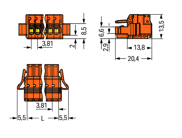 Wago 2734-203/037-000