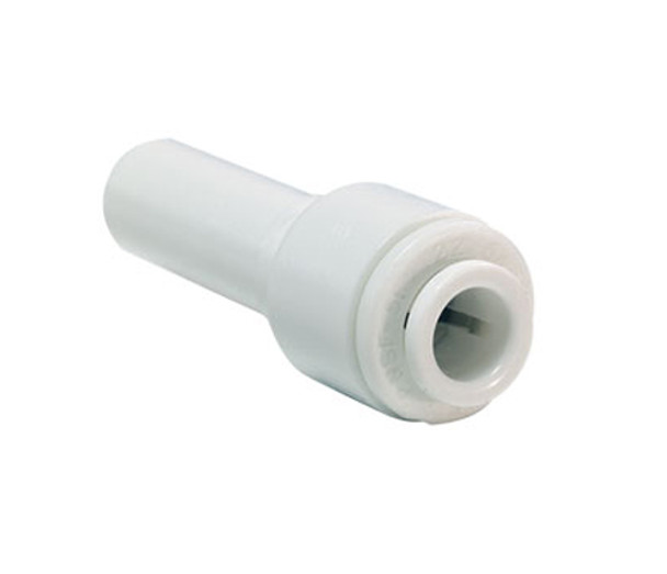 John Guest CI061208W White Acetal Reducer 3/8 Stem OD - 1/4 Tube OD Pack of 10