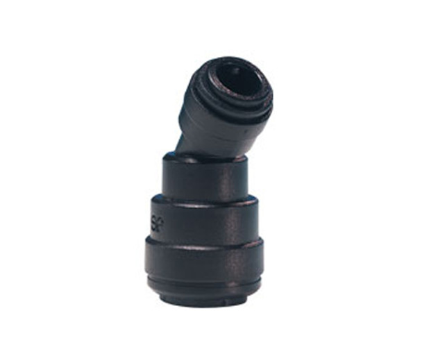 John Guest NC657 Black Acetal Offset Connector,12mm - 8mm Bag of 1000