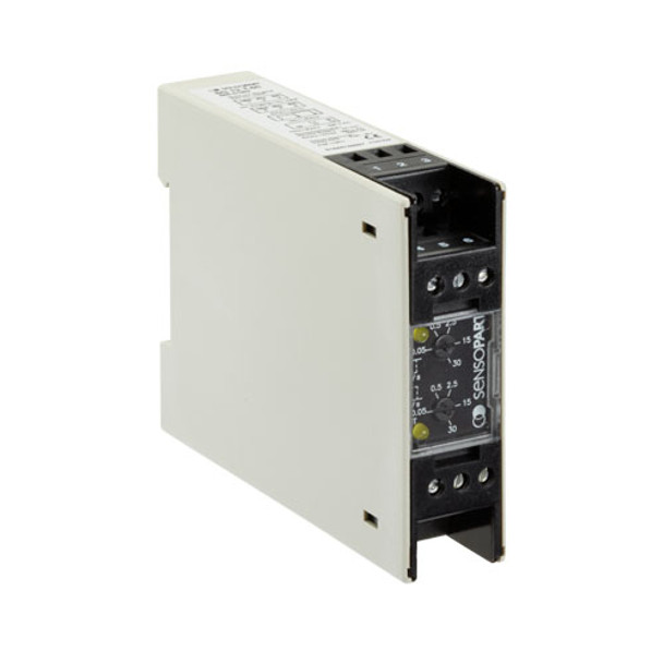 SensoPart SG12T-02 Sensor Power supply, 110VAC/24VDC, Relay Out, Din Rail Mount.
